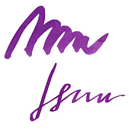 Pelikan 4001 Fountain Pen Ink - Violet, swatch