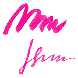 Tom's Studio Calligraphy Ink - Hot Pink swatch