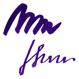 Tom's Studio Calligraphy Ink - Amethyst swatch