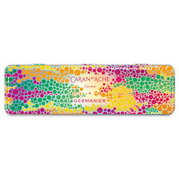 Caran d'Ache Germanier Creative Color Pencils - Limited Edition, Set of 13, metallic tin case closed