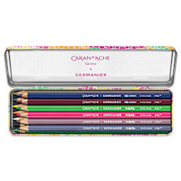 Caran d'Ache Germanier Creative Color Pencils - Limited Edition, Set of 13, inside of the packaging