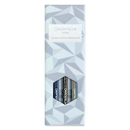Caran d’Ache Alpine Frost Special Edition Perfume Graphite Pencil Set, front of closed packaging