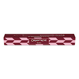 Caran d'Ache Special Edition Mosaic 849 Ballpoint Pen - Garnet Red, front of packaging