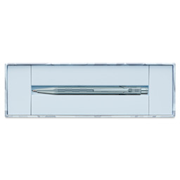 Caran d’Ache Alpine Frost Special Edition 849 Mechanical Pencil - Blue, 0.5 mm, open box with mechanical pencil