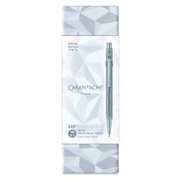 Caran d’Ache Alpine Frost Special Edition 849 Mechanical Pencil - Blue, 0.5 mm, packaging with label