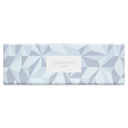 Caran d’Ache Alpine Frost Special Edition 849 Ballpoint Pen - Blue, packaging from above