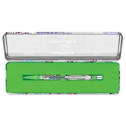 Caran d’Ache Germanier Special Edition 849 Mechanical Pencil - Neon Green, in packaging