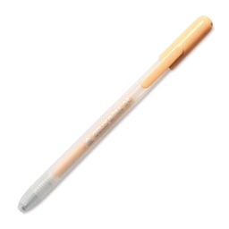 Sakura Gelly Roll Retractable Moonlight Pen - Pastel Orange, retracted