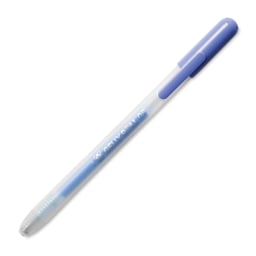 Sakura Gelly Roll Retractable Moonlight Pen - Pastel Periwinkle, retracted