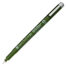 Sakura Pigma Micron Eco Pen - Black, 01, uncapped