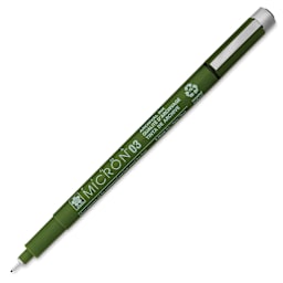 Sakura Pigma Micron Eco Pen - Black, 03, uncapped