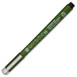 Sakura Pigma Micron Eco Pen - Black, 08, capped