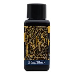 Diamine Fountain Pen Ink - Blue/Black, 30 ml