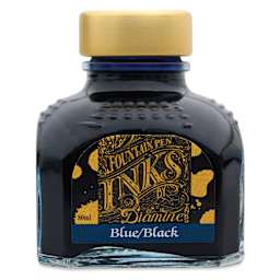 Diamine Fountain Pen Ink - Blue/Black, 80 ml