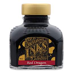 Diamine Fountain Pen Ink - Red Dragon, 80 ml