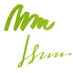 Diamine Fountain Pen Ink - Jade Green, 30 ml swatch