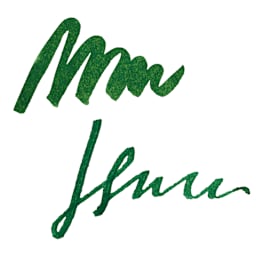 Diamine Fountain Pen Ink - Emerald, 30 ml swatch