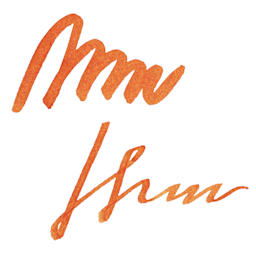 Diamine Fountain Pen Ink - Autumn Oak, 80 ml swatch