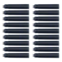 Diamine Ink Cartridges - Pkg of 18, Midnight, contents
