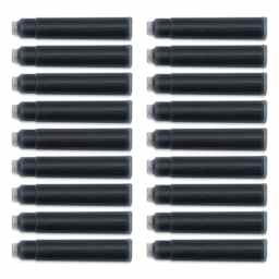 Diamine Ink Cartridges - Pkg of 18, Oxblood, contents