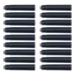 Diamine Ink Cartridges - Pkg of 18, Sapphire Blue, contents