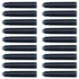Diamine Ink Cartridges - Pkg of 18, Majestic Blue, contents