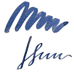 Diamine Shimmer Fountain Pen Ink - Shimmering Seas swatch