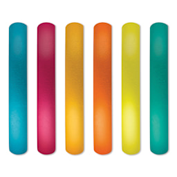 Lamy Safari Multi Ring Fountain Pen Set - White, Extra Fine Nib, multi colored rings