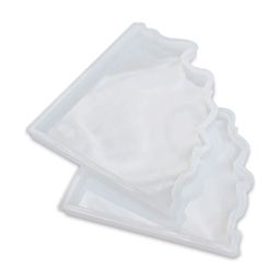 American Crafts Color Pour Agate Coaster Mold - Set of 2 (out of package)