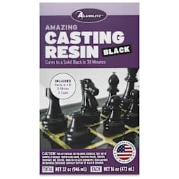Alumilite Amazing Casting Resin - 32 oz, Black - front of packaging