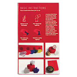 Alumilite Amazing Mold Maker - 16 oz - back of packaging