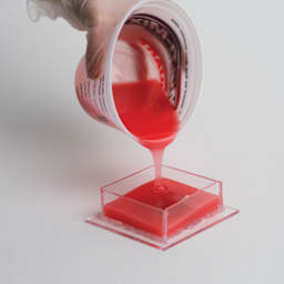 Alumilite Amazing Mold Maker - 16 oz - mold making in progress