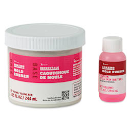 Alumilite Amazing Mold Rubber - base and catalyst