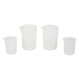 Alumilite Silicone Measuring Cups - Pkg of 4