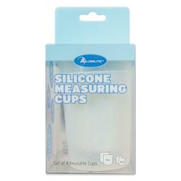 Alumilite Silicone Measuring Cups - Pkg of 4 - front of packaging