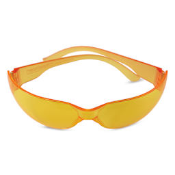 Alumilite UV Protective Eyeglasses - top view, folded
