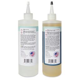 Alumilite Enviroset 30 Minute Epoxy Glue - 32 oz - back of bottles