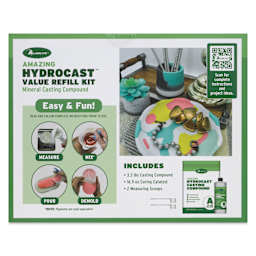 Alumilite Amazing HydroCast Refill Kit - 4.4 lb - back of packaging