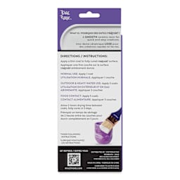 Brea Reese Mix2Mold Gloss Sealer Set - 6 oz w/ Applicator - back of packaging
