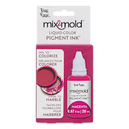 Brea Reese Mix2Mold Liquid Color Pigment Ink - Magenta, 20 ml - front of packaging