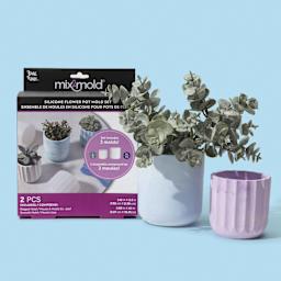 Brea Reese Mix2Mold Silicone Flower Pot Mold Set