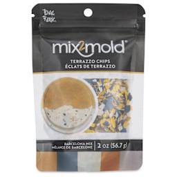 Brea Reese Mix2Mold Terrazzo Chips - Barcelona Colors Mix, 2 oz - front of packaging