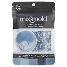 Brea Reese Mix2Mold Terrazzo Chips - Ocean Blue Mix, 2 oz - front of packaging