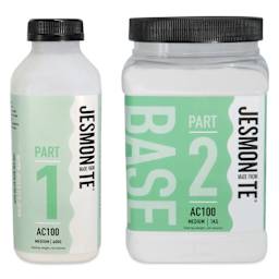 Jesmonite AC100 Eco-Resin - Base, Medium, 1 kg Jar with acrylic liquid (not included)