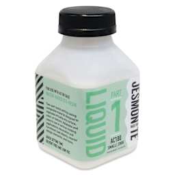 Jesmonite AC100 Eco-Resin - Acrylic Liquid, Small, 200 g Bottle angled view