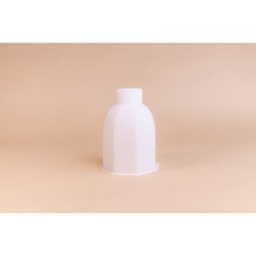 Jesmonite Silicone Diffuser Mold on pink background