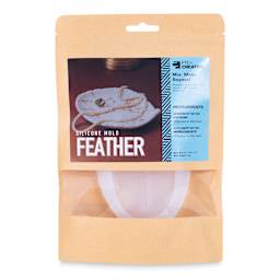 Jesmonite Silicone Feather Dish Mold front of packaging