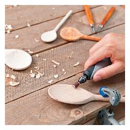 Dremel Sanding/Grinding Rotary Accessory Micro Kit - Hand sanding Spoon with Tool
