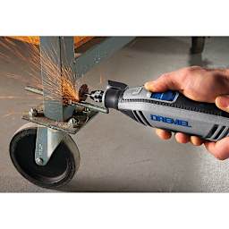 Dremel EZ Lock Cutting Kit (Cutting a caster)