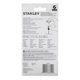 Stanley Jewelers Precision Screwdriver - Back of package